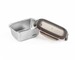 Boîte de conservation compatible micro-onde inox rectangle 500 ml