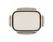 Boîte de conservation compatible micro-onde inox rectangle 500 ml