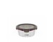 Boîte de conservation compatible micro-onde inox ronde 640 ml