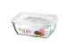 Boite Lock & Lock rectangulaire en verre avec poignée 2,9 L - LLG463