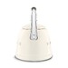 Bouilloire sifflante 2,3L style "Années 50" Crème