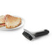 Brosse racloir en nylon & silicpne pour nettoyer les grils, paninis,grilles rain