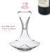 Carafe Set Grand Bouquet - soufflé bouche 75 cl