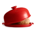 Cloche à pain en céramique Ø 28,5 cm Rouge Grand Cru