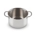 Cocotte 24 cm Inox Signature avec couvercle