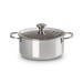 Cocotte Basse 20 cm Inox Signature avec couvercle
