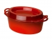 Cocotte Doufeu ovale 20/32 cm 6.9 L Cerise (Rouge)