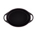Cocotte en fonte émaillée DOUFEU ovale 32 cm Noire