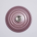 Cocotte Signature en fonte émaillée ronde 20 cm Mauve Pink
