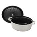 Cocotte ovale 29 cm Truffe blanche