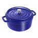Cocotte ronde 24 cm Bleu intense