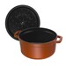 Cocotte ronde 24 cm Cannelle