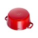 Cocotte Ronde 26 cm Staub Fonte Cerise