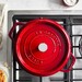 Cocotte Ronde 26 cm Staub Fonte Cerise