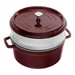 Cocotte ronde avec panier vapeur 26 cm Grenadine