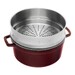 Cocotte ronde avec panier vapeur 26 cm Grenadine