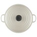 Cocotte Signature en fonte émaillée ronde 26 cm Crème