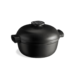 Cocotte ronde en céramique 30,8x26,5 cm Gris Ardoise