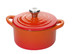 Mini-Cocotte Ronde En Fonte Émaillée 10 cm Volcanique