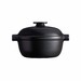 Cocotte ronde en céramique 4L Noire Delight