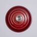 Cocotte Signature en fonte émaillée ovale 25 cm rouge Cerise