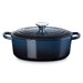 Cocotte Signature en fonte émaillée ovale 27 cm Nuit