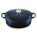 Cocotte Signature en fonte émaillée ovale 27 cm Nuit