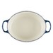 Cocotte Signature en fonte émaillée ovale 27 cm Nuit