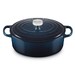 Cocotte Signature en fonte émaillée ovale 29 cm Nuit