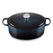 Cocotte Signature en fonte émaillée ovale 31 cm Nuit