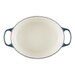 Cocotte Signature en fonte émaillée ovale 31 cm Nuit