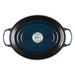 Cocotte Signature en fonte émaillée ovale 31 cm Nuit