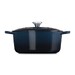 Cocotte Signature en fonte émaillée rond 28 cm Nuit