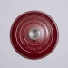 Cocotte Signature en fonte émaillée ronde 20 cm rouge Burgundy