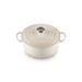 Cocotte Signature en fonte émaillée Ronde 22 cm Meringue