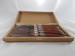 Coffret 6 couteaux Thiers Avantage en Bois de rose finition Mat