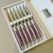 Coffret 6 couteaux Thiers Avantage en Bois de violette finition Mat