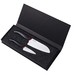 Coffret cadeau (Petit Santoku et petit couteau d'office) GEN lame blanche manche