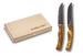 Coffret de 2 couteaux à steak Force One manche Olivier