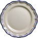 Assiette Creuse 22.5 cm C FILET BLEU MONOGRAMME