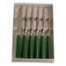 Coffret de 6 couteaux à steak NEWBRIDGE VERT OLIVE