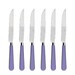 Coffret de 6 couteaux à steak NEWBRIDGE VIOLET
