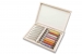 Coffret de 8 couteaux laguiole de table (8 couleurs en acrylique assorties)