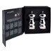 Coffret moulins sel et poivre Knightbridge inox 120 mm
