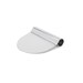 Coupe-pâte (ou corne) arrondi en inox de 12 cm