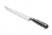 Couteau à découper Yatagan Forgé Pro 20 cm manche noir rivets laiton