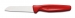 Couteau à légumes lame droite 8cm M.rouge