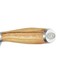 Couteau à pain 22 cm Manche olive, forgé double vague