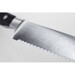 Couteau à pain lame micro-dentelée Classic Ikon 23 cm