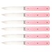 Couteaux de table Perceval 9.47 manche Rose Sakura par 6 pièces